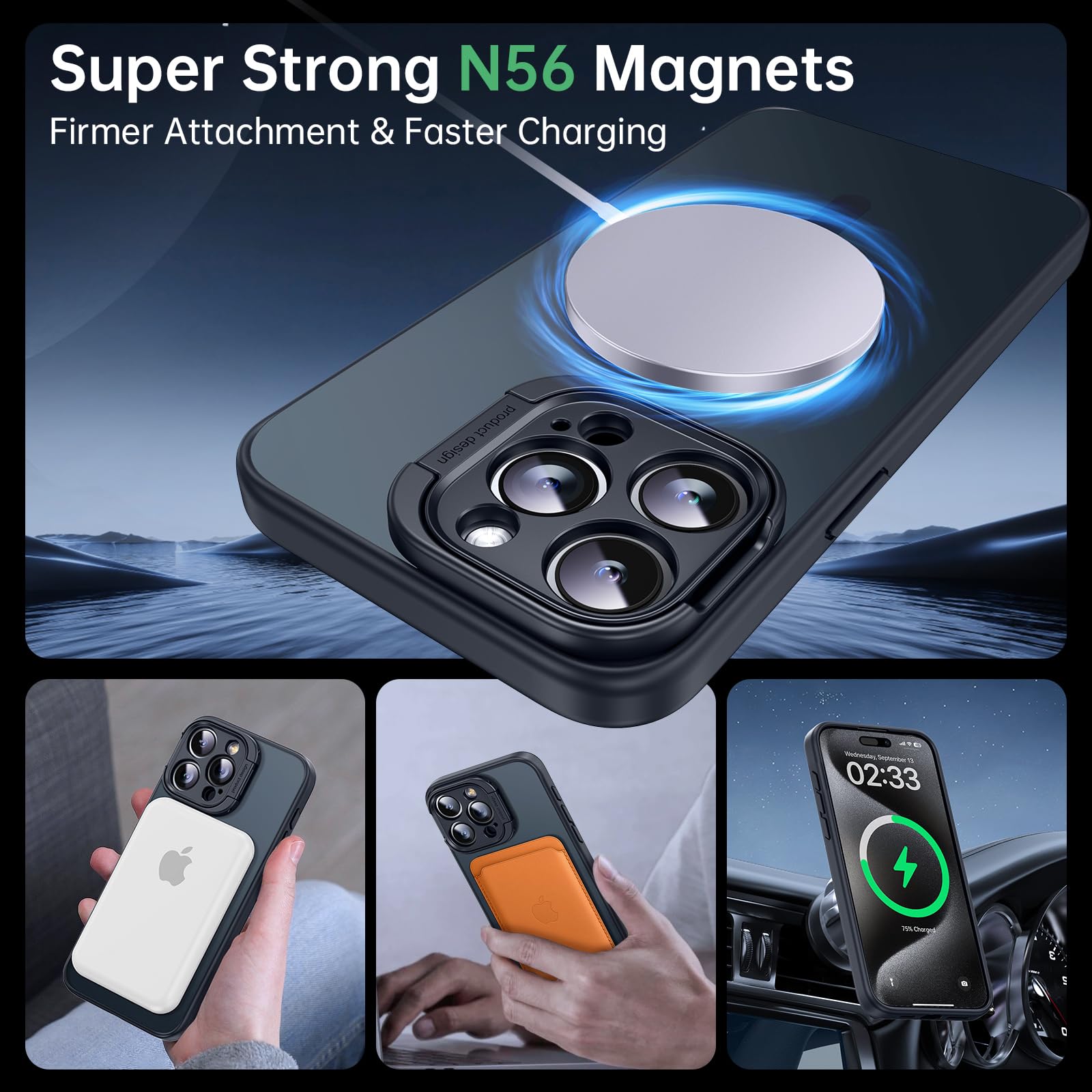 iPhoneアクセサリー LISA X ARC iPhone 15 Pro CASE / BLACK Arc Pulse x Lisa for iPhone 15 Pro